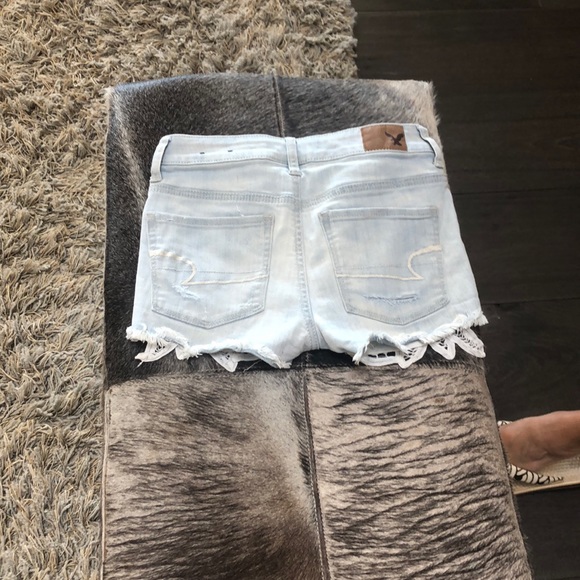 Hi rise American eagle shorts double zero - Picture 4 of 4